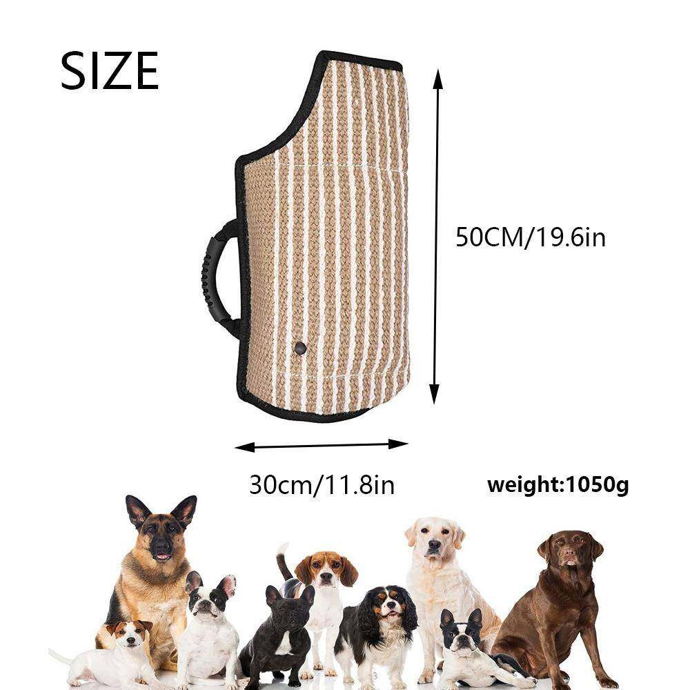 训犬扑咬袖训狗黄麻护袖德牧马犬耐撕咬专业护具护臂防护袖,淘宝优惠券,粉丝福利购,淘宝优惠卷