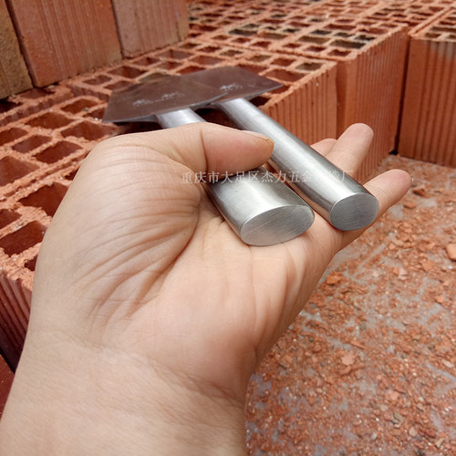 不锈钢砖刀瓦刀泥刀灰刀砌墙刀建筑工具泥工工具新款双面泥刀包邮 - 图2
