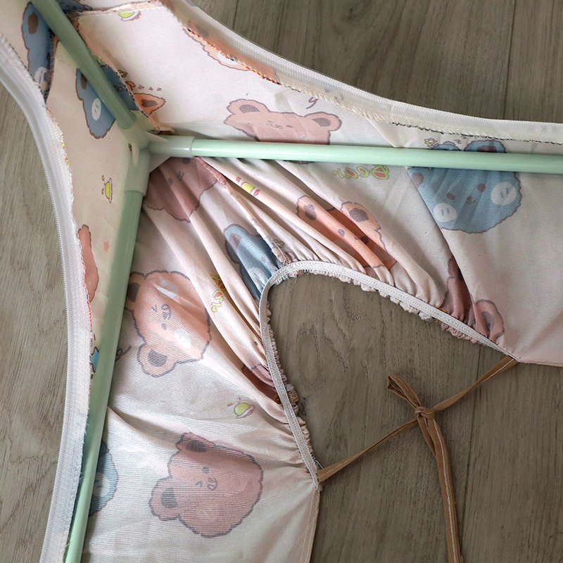 卡通子母床蚊帐1.35梯形家用床帘1.2米上下铺儿童高低床0.9宿舍女,淘宝优惠券,粉丝福利购,淘宝优惠卷