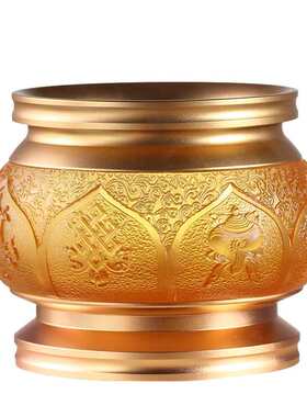 琉璃香炉家用佛具摆件客厅供供奉用品佛堂桌面居家礼佛寺庙线香具