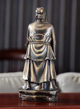 新中式孔师夫子黄MPM像铜摆件客厅装电视柜书房饰送老校庆礼品纪