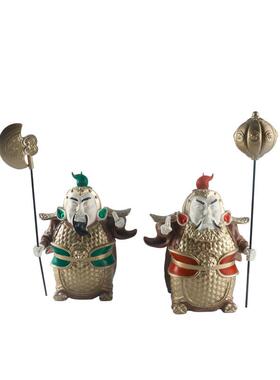 新式护宅GD-A1488门神哼哈二柜将摆件家居装饰品客厅视门口玄关电