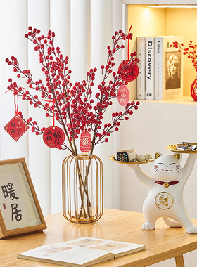 入门玄关招财猫钥匙收纳创意摆件餐桌客厅家居装饰品乔迁新居礼品