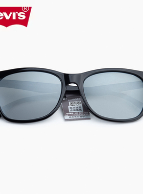 LEVIS李维斯时尚方框墨镜女LS92041百搭遮阳防晒开车用太阳镜男