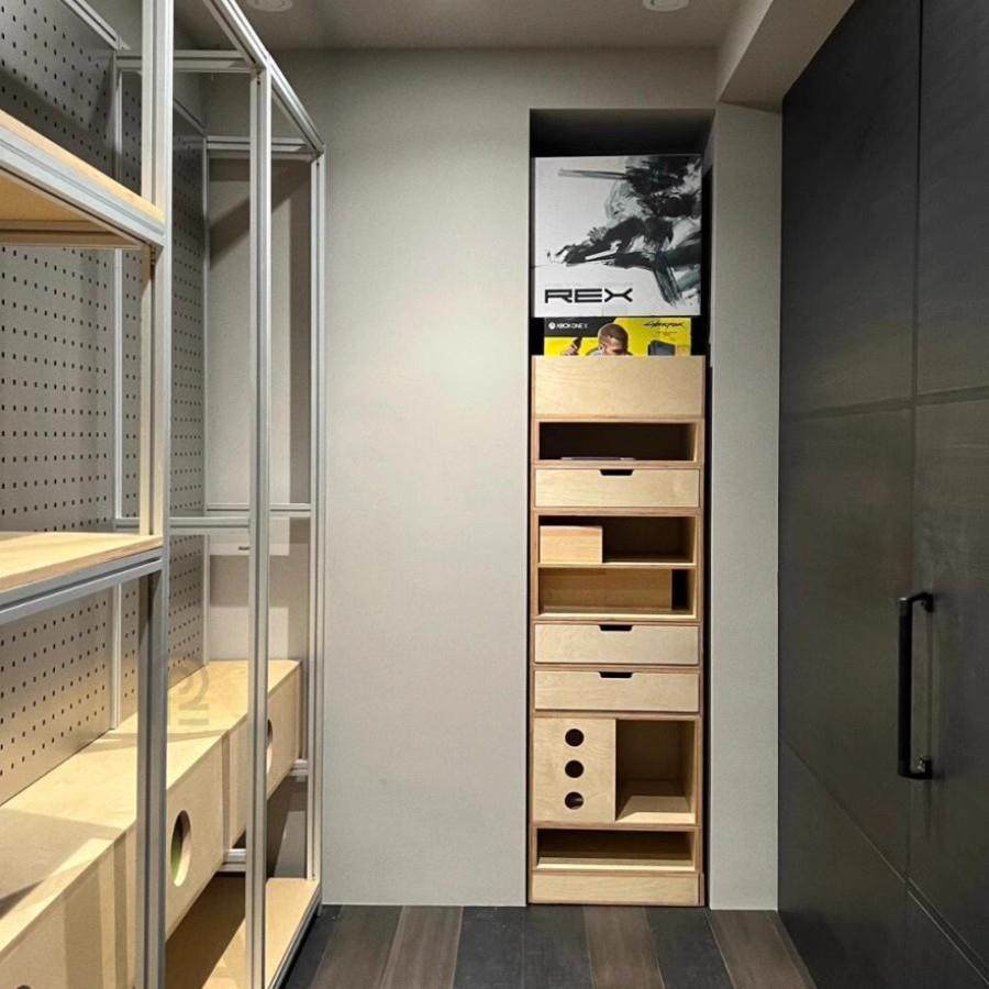 酒柜展示柜多层收架装饰靠架置纳物架工业风铝型XRU材架墙陈列展,淘宝优惠券,粉丝福利购,淘宝优惠卷