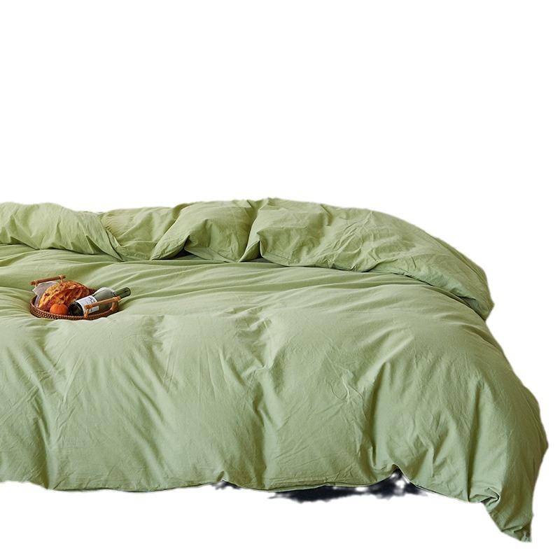 夏季纯棉水洗棉被单件15YOZx0200全舍棉被单宿单人被罩2套00x230 - 图3