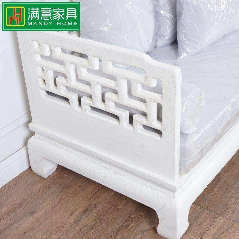 中式复古仿古榆木布艺客厅沙发组刻合实木白古新典雕长椅色可9968,淘宝优惠券,粉丝福利购,淘宝优惠卷