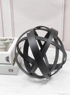 现厅代简样约黑色金球属线板房售楼部卧室书BJ00067房客餐厅卧室