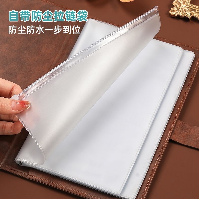 高端存单收纳本定期2025年新款专用夹纸质支票存单夹家用高级I卡 - 图1