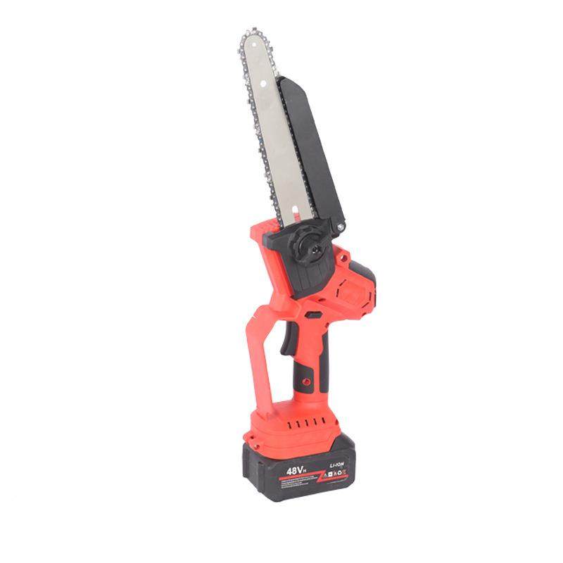 8寸/10寸无刷自动泵油包胶电锯户外便携式迷你电动伐木锯园林电锯,淘宝优惠券,粉丝福利购,淘宝优惠卷