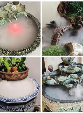 景超声sl987678波雾化头鱼缸造器大雾量可调节水雾器盆景假山观雾