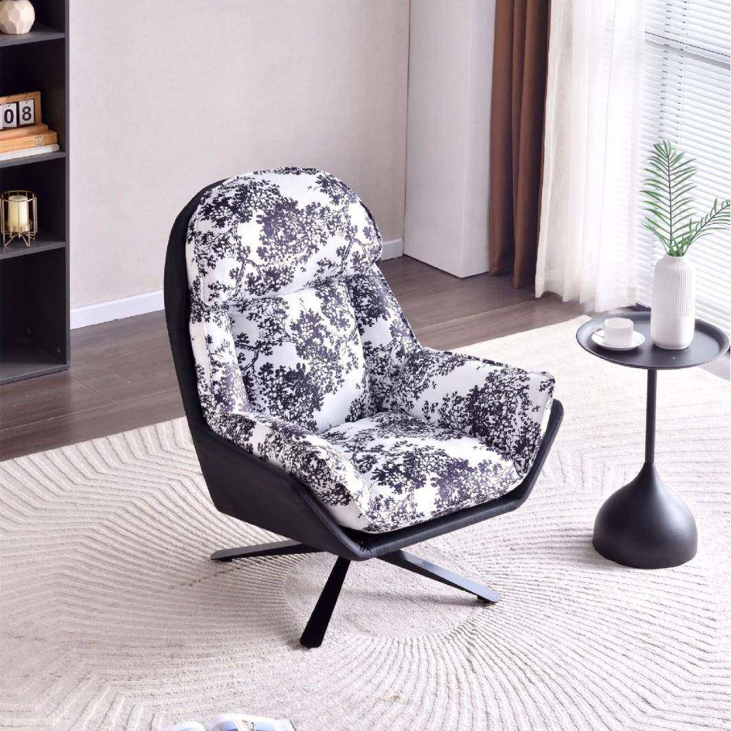 式轻奢现代单人蛋沙发椅旋YKW转办意公室师书房设计中古风壳懒人,淘宝优惠券,粉丝福利购,淘宝优惠卷