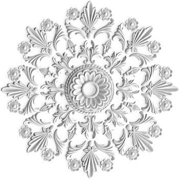 工厂直销灯盘PU吊顶装饰天花板圆盘石膏圆形灯盘装饰大灯盘,淘宝优惠券,粉丝福利购,淘宝优惠卷