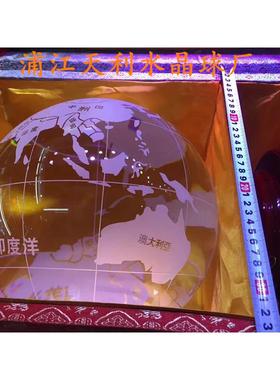 饰水晶D0001地球仪家居工厅艺品客办公室书桌装品杯奖牌配件奖送