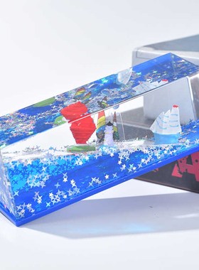 乘风破浪轻奢笔筒简约五月风漂流瓶永不翻青岛文创礼品手办礼