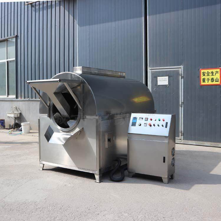 商用滚筒全自动炒货机环保型电磁加热炒货机滚筒炒料机,淘宝优惠券,粉丝福利购,淘宝优惠卷