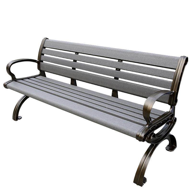 户外塑木长椅公园休闲长椅防腐木靠背座椅小区庭院铸铝铁艺长条,淘宝优惠券,粉丝福利购,淘宝优惠卷