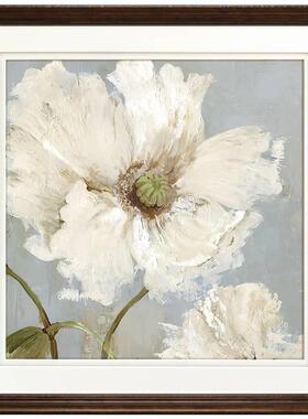 美DY742008式代乡村客厅装卉饰画简餐厅墙面挂画卧现室床头美花壁