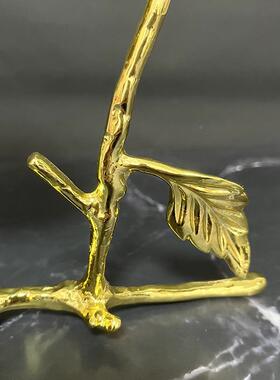 现代奢高档钟座PBQ居客厅酒柜装饰品摆件时钟办家公室桌面轻台式