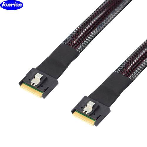 SlimSASSFF-86548i4.0防斜插转SlimSASSFF-865474P服务器接 - 图2