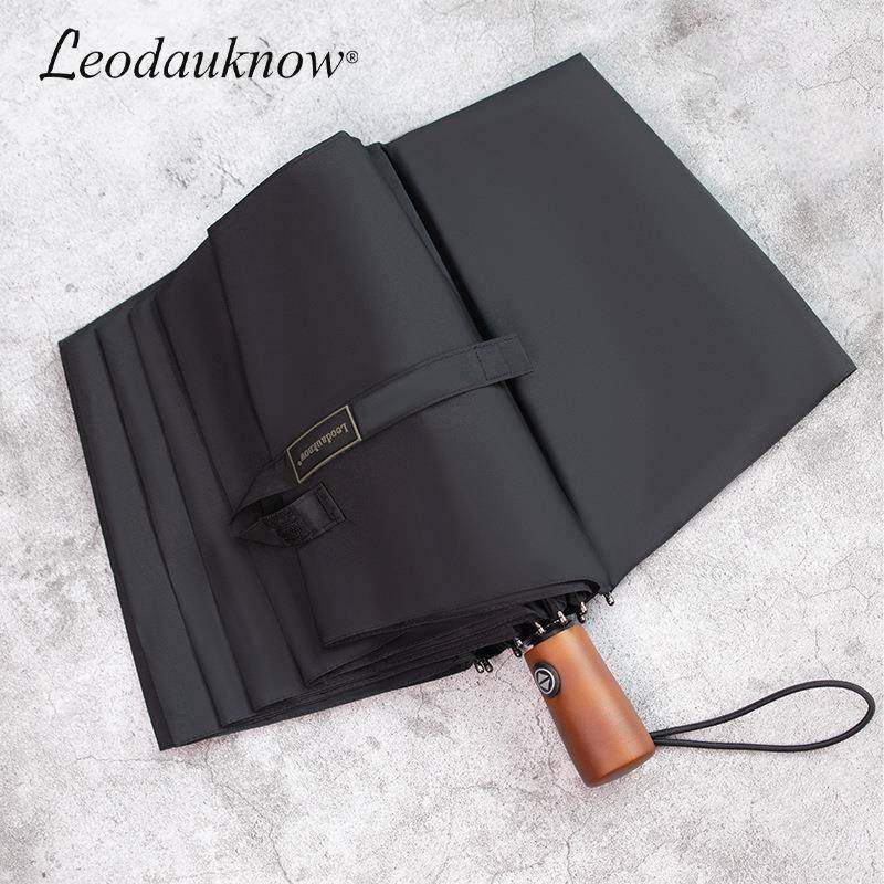 Leodauknow雨伞自动伞折叠125cm大号双人超大伞加固加厚抗风暴伞,淘宝优惠券,粉丝福利购,淘宝优惠卷