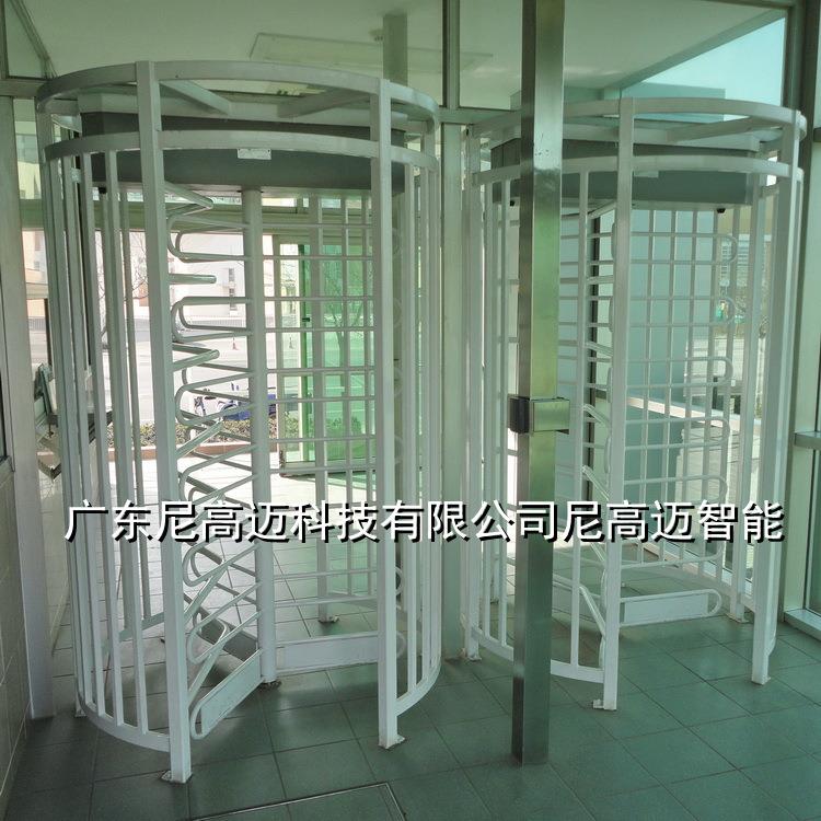 Factory face recognition attendance turnstile park seaside port pedestrian passage entrance and exit intelligent three-roller turnstile