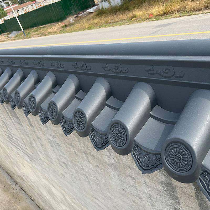 加厚围墙瓦墙头帽24墙帽盖树脂瓦农村院墙装饰瓦仿古屋檐,淘宝优惠券,粉丝福利购,淘宝优惠卷