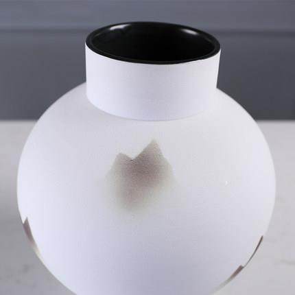 新中式陶瓷花瓶摆件玄关柜茶室博古架储物罐售楼处样板房软装饰品,淘宝优惠券,粉丝福利购,淘宝优惠卷