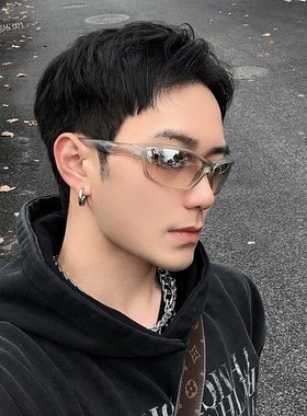 未来感骑行户外日夜两用男太阳眼镜女墨镜运动欧美登山防风跑步潮