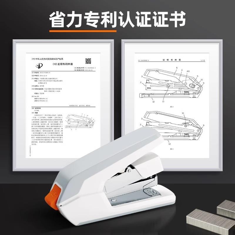 Labor-saving stapler for office large stapler mini small medium size student use large heavy-duty thickened type