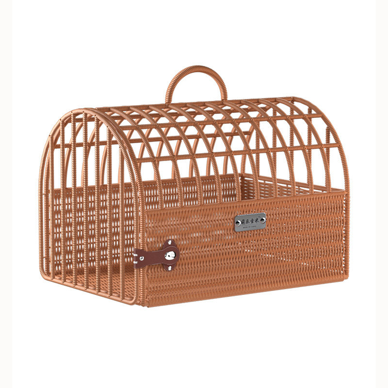 猫咪笼子家用猫背包外出宠物斜挎藤编猫包车载手提笼猫咪用品猫窝,淘宝优惠券,粉丝福利购,淘宝优惠卷