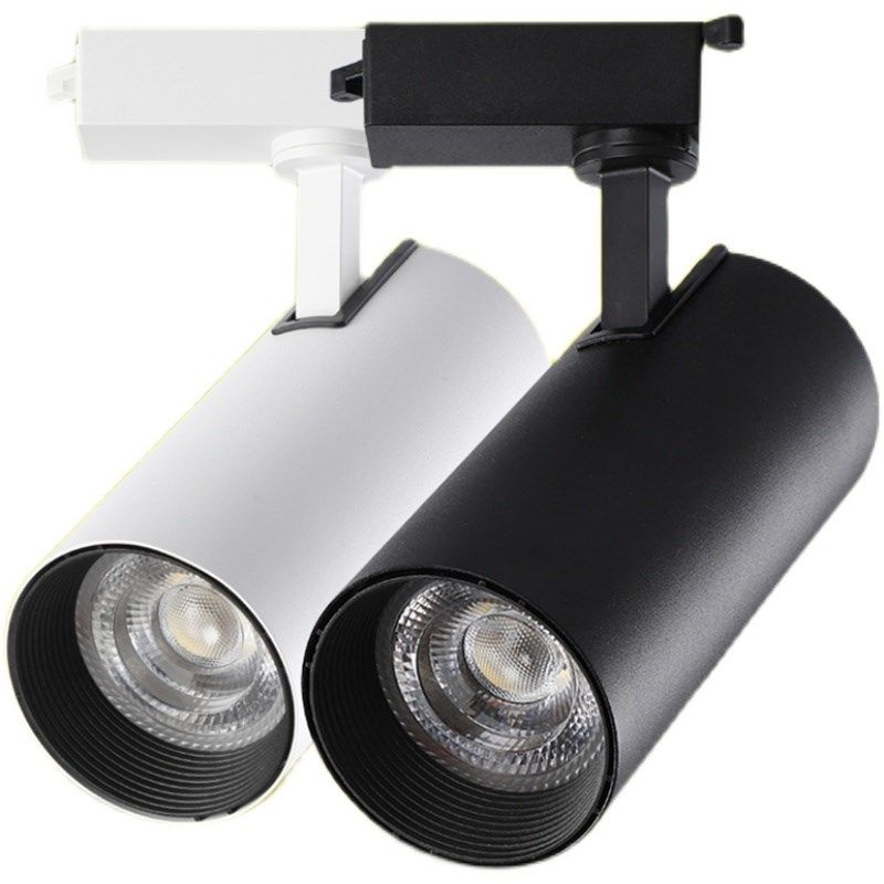 锐祥照明LED导轨射灯30W白光暖光中性光商铺展厅家装COB轨道灯,淘宝优惠券,粉丝福利购,淘宝优惠卷