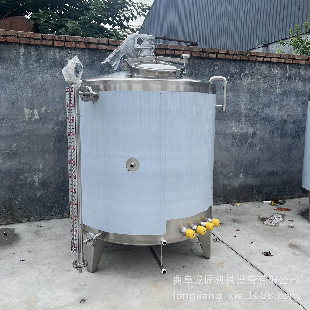 1000L不锈钢搅拌罐 304加热搅拌混合罐 食用油调和罐 生产加工,淘宝优惠券,粉丝福利购,淘宝优惠卷