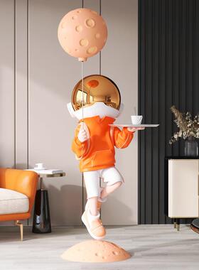 大号太航空人JDV宇员型托盘落地件摆客厅大通用玄关电视柜家居装