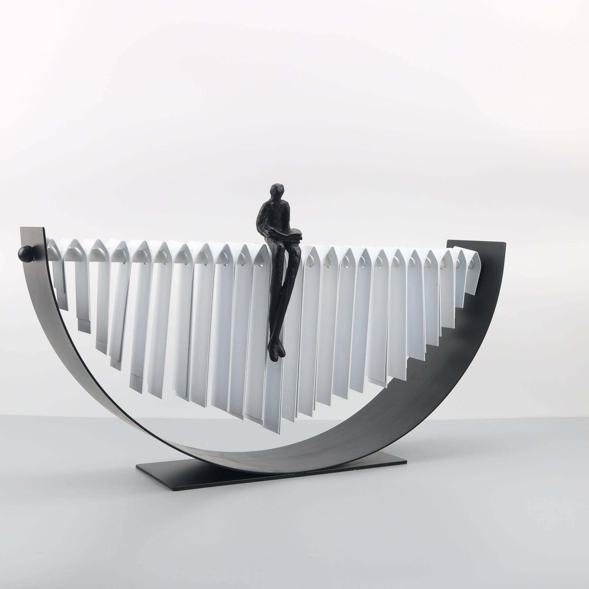 北欧轻板奢金属意人创物型艺术品装饰样房MCD家居玄造关电视柜摆,淘宝优惠券,粉丝福利购,淘宝优惠卷