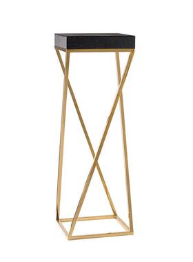 雕塑台摆件现代简约样板房别墅酒店售楼处旁置物架摆边电视柜台几