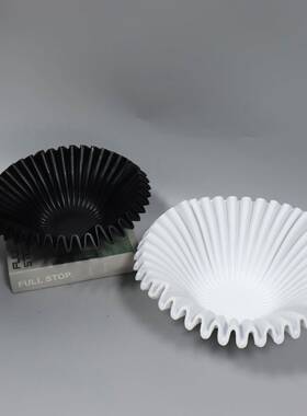 欧式树创意居波浪形脂糖果收纳托盘装饰摆件厅1366餐厅酒客店家装