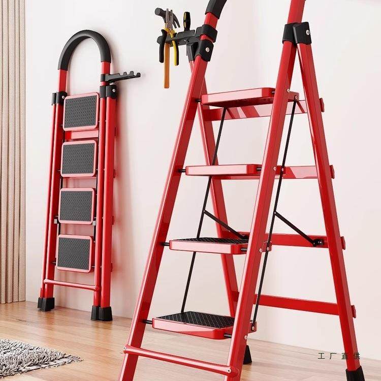 家用梯子梯折叠伸缩多功能加厚室内字梯梯便携F98J8785家人庭楼梯,淘宝优惠券,粉丝福利购,淘宝优惠卷
