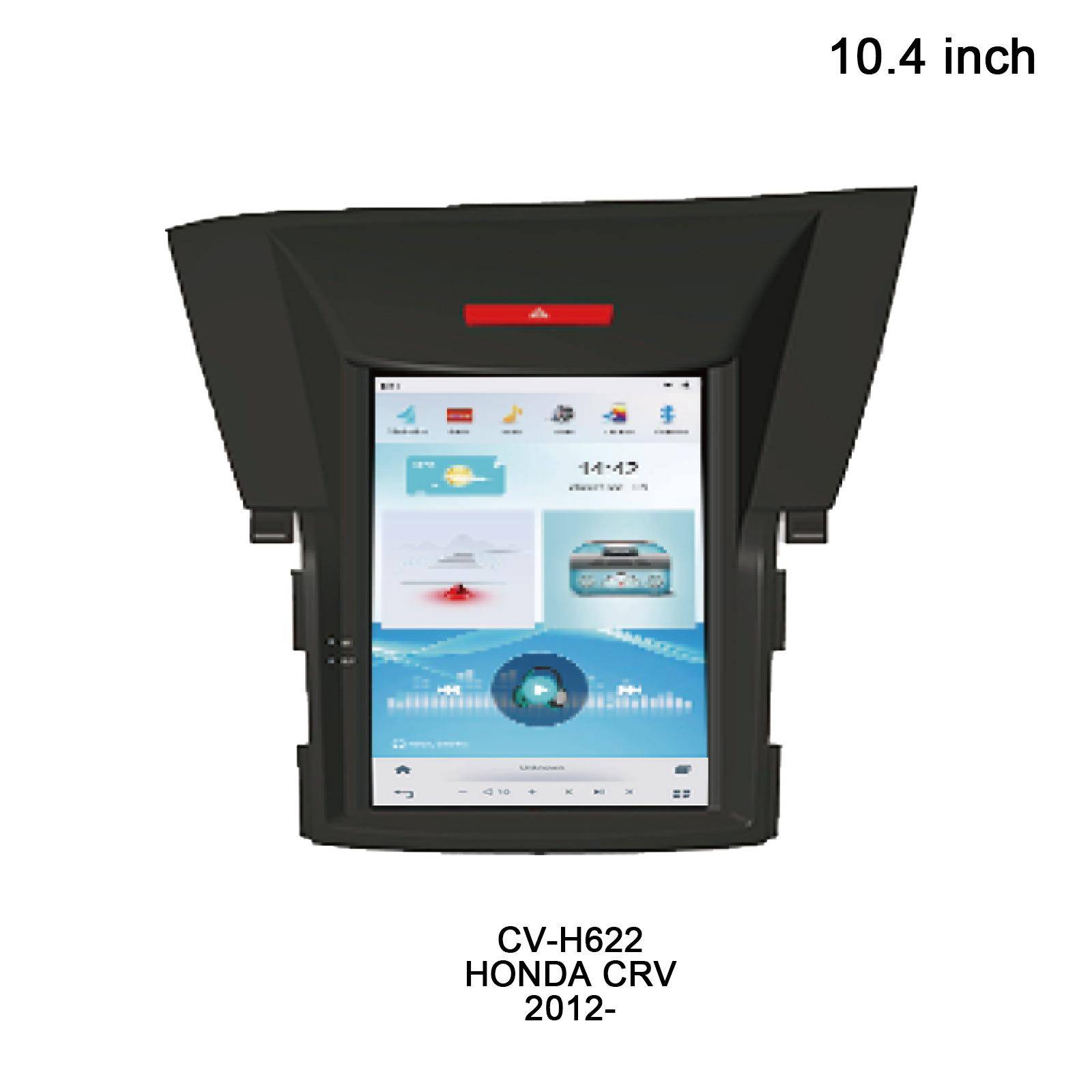 高清10.4寸CRV智能触控屏无线Carplay一体机安卓导航中控屏车载 - 图2