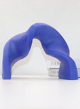 现代简约装脂NFN飘带房售楼部样树板房卧室书客厅家居玄关软饰品