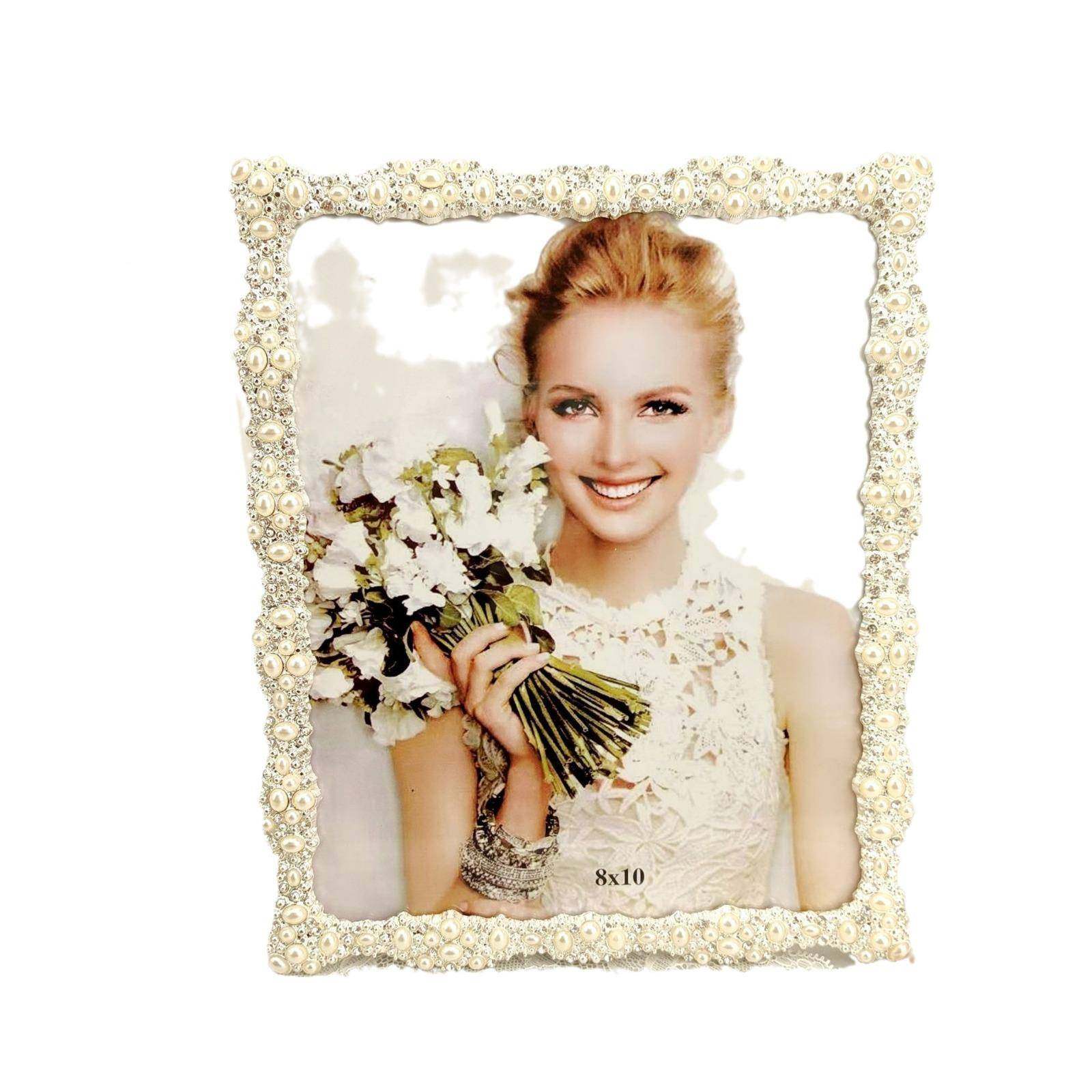 意璀璨人生现代简约手金属珍珠婚纱相框工结婚照创印纪念礼品免费,淘宝优惠券,粉丝福利购,淘宝优惠卷