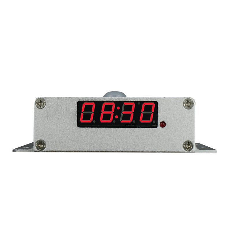 Time-based broadcast of company, enterprise and unit attendance machines, clock-in and clock-in voice prompts, and timed advertising machines