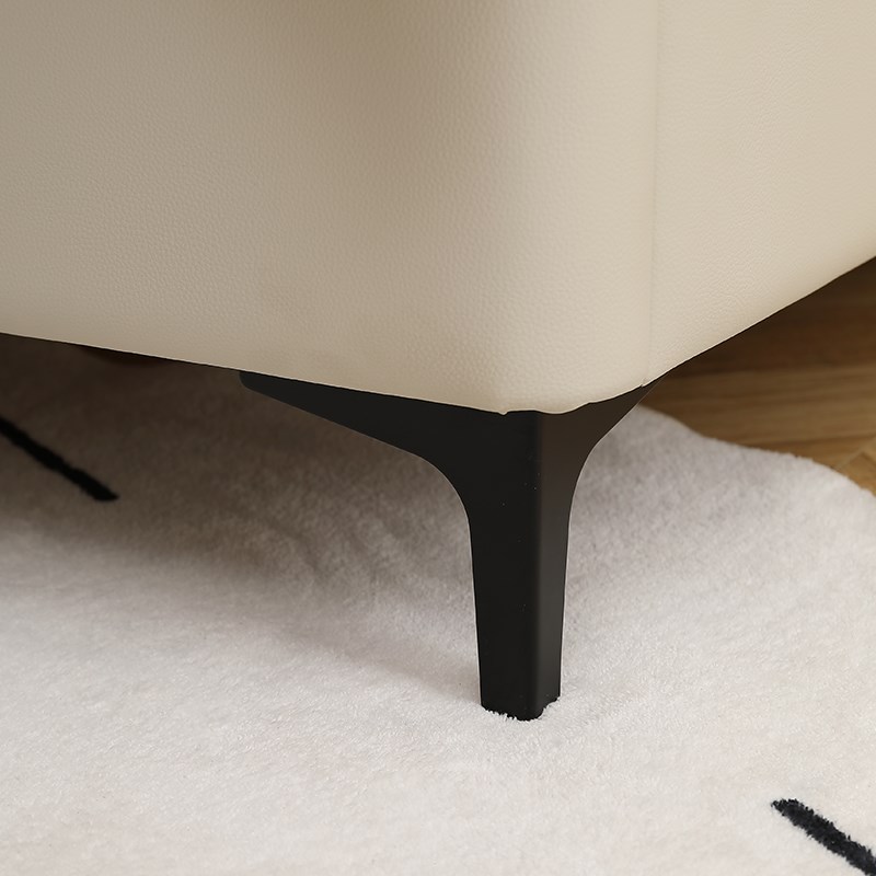 掌上明珠家居2年新款安心奶油风现代简约风软靠包人床 - 图3