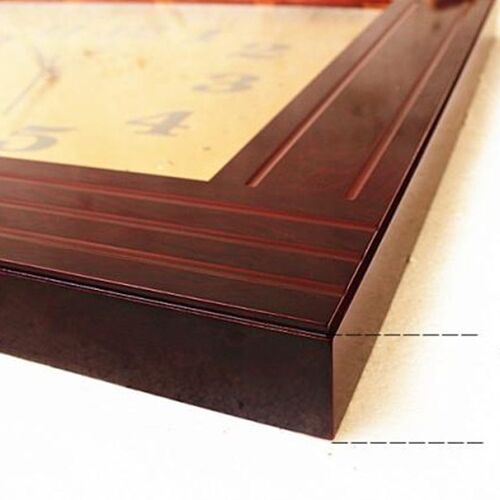 超大号挂钟别墅客厅大堂会议室办公单位车间挂表木制北极星石英钟 - 图3