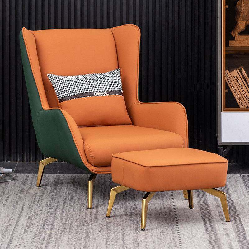 卧室现代单椅简约客厅可躺单人沙发轻奢懒人阳台设计师家用沙发木,淘宝优惠券,粉丝福利购,淘宝优惠卷