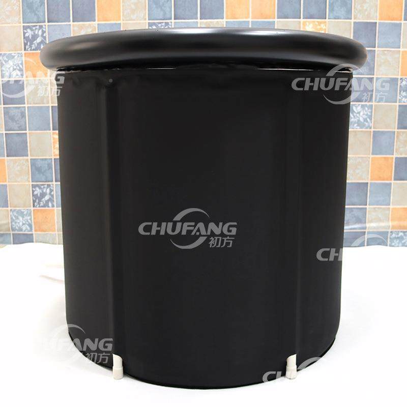 黑色折叠泡澡桶加厚家号AZW大pvc浴充气浴缸用折叠洗澡桶冰浴桶冰,淘宝优惠券,粉丝福利购,淘宝优惠卷