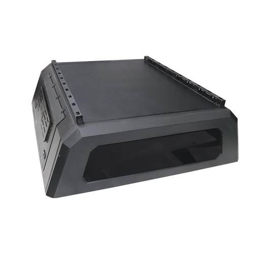 2/231款五十铃D-AMX铃拓瑞迈皮卡WJH改装锰钢三开门带锁盗防后箱 - 图3