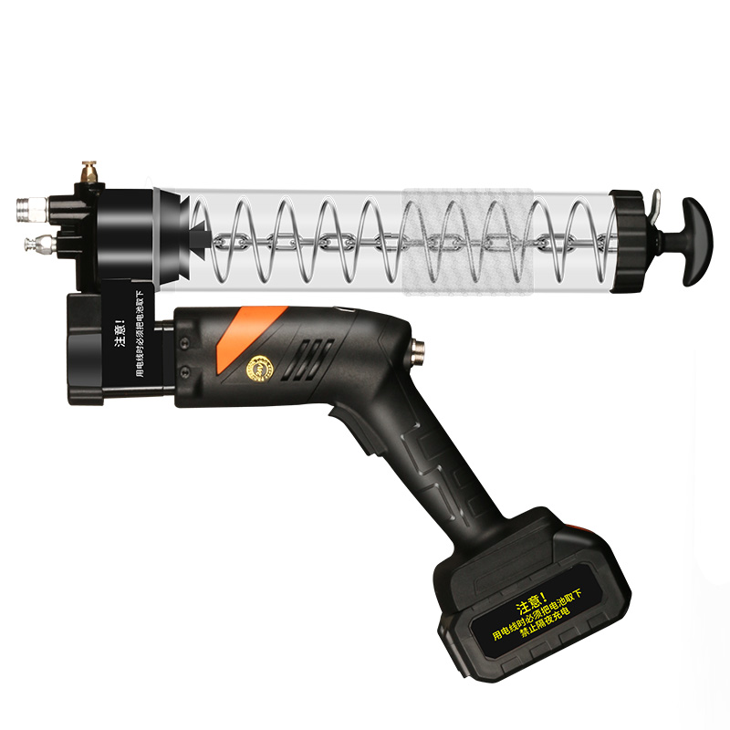 富宇宝马充电式电动黄油枪24V锂电池高压无线款挖掘机毛毛虫专用 - 图3