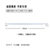 Bookshelf reinforced beams perforated board bookshelf matching hardware accessories