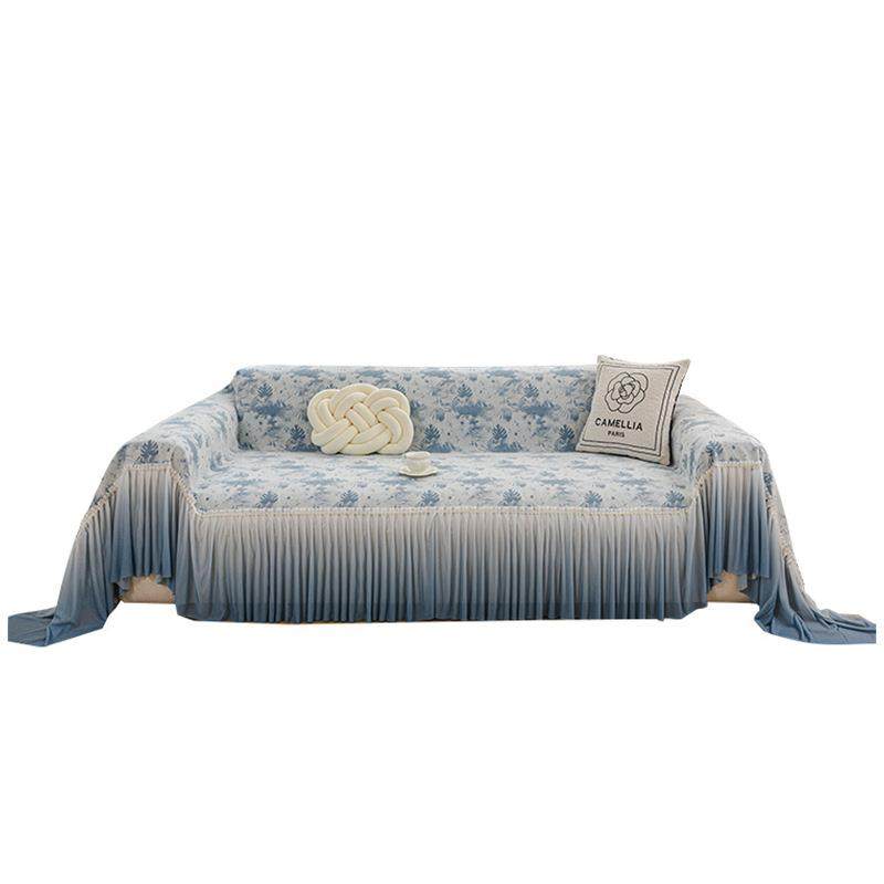 沙发盖布2025新款四季通用防滑沙发巾法式裙摆防猫抓全盖沙发坐垫,淘宝优惠券,粉丝福利购,淘宝优惠卷